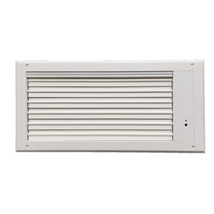 Grille d'aération carrée électrique moderne en alliage d'aluminium avec télécommande pour usage extérieur en sous-sol – Ventilation durable pour CVC et air frais - Product Image 3