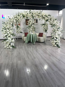 LEDA - Elegantes Artículos para Bodas, Fondo para Boda con Flores Personalizadas, Decoración para Escenario de Boda para Eventos Nupciales - Product Image 3