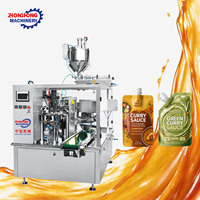 Machine d'emballage de jus de fruits entièrement automatique pour sachets préformés à bec verseur et sachets souples