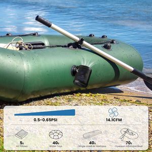 Pompes électriques haute performance ABS, adaptateur de valve alimenté par batterie 6000 mAh, pour matelas pneumatiques, <span class=keywords><strong>flotteurs</strong></span> de <span class=keywords><strong>piscine</strong></span>, et rangement sous vide - Product Image 6