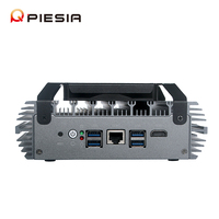 Passerelle IOT Piesia de sécurité réseau PC 6 Lan 12e génération N150 N100 N300 N305 1 * DDR5 16GB Ram X86 routeur PfSense pare-feu Mini PC