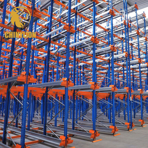 Auto Radio Warehouse Storage Shuttle Pallet Racking