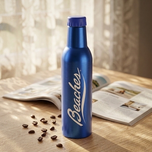 Fancy Design bottiglia d'<span class=keywords><strong>acqua</strong></span> in acciaio inossidabile da 25 once in metallo che beve una bottiglia sportiva durevole da 700ml a <span class=keywords><strong>forma</strong></span> di Cola ecologica - Product Image 4
