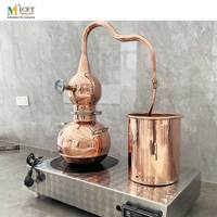 MICET 5L Micro cuivre alembique distillateur Homebrew équipement pour faire du whisky alcool liqueurs Machine équipement de distillation
