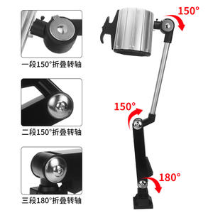24V/220V <b>LED</b> Machine Tool <b>Work</b> <b>Light</b> Waterproof Explosion-Proof CNC Robotic Arm Lighting Milling Punching <b>Light</b> with IP67 Rating - Product Image 3