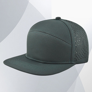 Six-Panel Baseball Cap Flat Brim Mesh Breathable Quick-Drying Unisex Sport <b>Hat</b> Spring <b>Summer</b> 56-58cm - Product Image 1