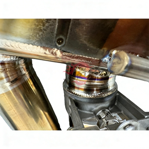 Échappement arrière à soupapes Vortex Burnt Gold Titanium pour Audi RS6 RS7 C8 4.0T Twin Turbo 2016-2025 - Product Image 5