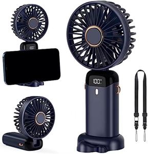 Nouveau ventilateur USB portable 2026, mini ventilateur électrique pliable en plastique rechargeable pour bureau, étudiants, voiture et extérieur – Cadeau idéal - Product Image 1