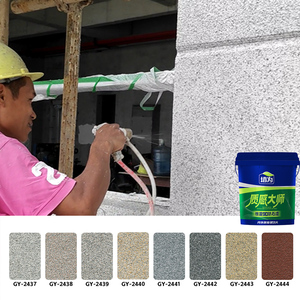 Peinture pour pierre marbrée pour extérieur, écologique, texture rugueuse, peintures pour l'extérieur des maisons, revêtement en pierre naturelle Gamazine - Product Image 4