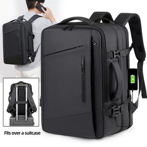 New Waterproof Business Usb Rechargeable Laptop Backpack Large Capacity Expandable Laptop <b>Bags</b> Student Backpack - Product Image 1
