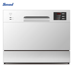 Счетчик серебристого цвета Smad Mini с автоматической 6 программной посудомоечной машиной - Product Image 2