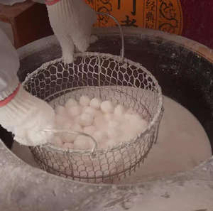 다키아오다오 초콜릿 맛 초콜릿 충전 쌀 접착제 공 초롱 축제를위한 달콤한 만두 - Product Image 4