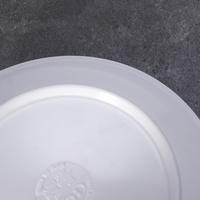 Assiettes et bols ronds en mélamine noire mate réutilisables de haute qualité, vaisselle de restaurant colorée pour plats de steak, vente en gros