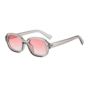 Gafas de Sol de Moda para Mujer, Elegantes, para Salir al Aire Libre, Protección Solar, Montura Ovalada, Color Caramelo - Product Image 5