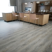 Suelo de WPC Ecológico de Alta Calidad, Resistente, con Relieve 3D, Antideslizante, para Sala de Estar
