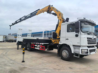 Grue télescopique montée sur camion Shacman 6X4 d'occasion, best-seller en Afrique, capacité de levage de 16 tonnes