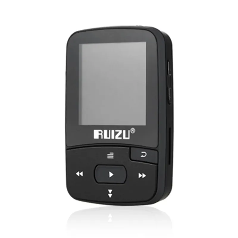 RUIZU X50 Factory Supplier Mini Clip Usb 1.5 Inch TFT Screen Bluetooth Digital Mp4 With Voice Recording MP3 Music Player