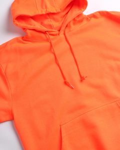 Outfitters Sudadera cálida de alta visibilidad para hombre Ropa de trabajo de seguridad Sudadera con capucha Amarillo neón Naranja - Product Image 4