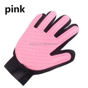 ถุงมือซิลิโคนสำหรับนวดสัตว์เลี้ยงแบบขายส่ง อุปกรณ์กรูมมิ่งสัตว์เลี้ยง เครื่องมือทำความสะอาดและกำจัดขนสัตว์ - Product Image 4