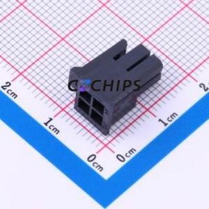 430250410 Housing (Wire-to-Board / Wire-to-Wire) P=3mm Connector 2x2P 3mm Micro-Fit (MX 3.0) 3mm - Product Image 1