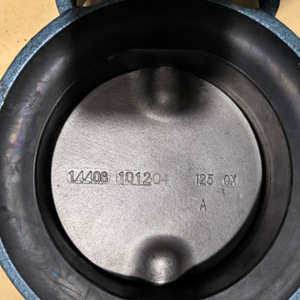วาล์วผีเสื้อแบบแมนนวล EBRO รุ่น Z011-A DN125 PN16 แบบซีลยางชนิดคลิป - Product Image 3