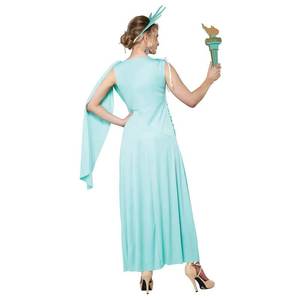 Costume de cosplay de la déesse de la Liberté américaine HP S-XL, personnage de film télévisé, pour Halloween, Shine World - Product Image 2
