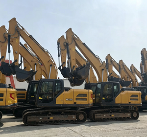 รถขุดตีนตะขาบขนาดกลาง XE215G เครื่องยนต์ไฮดรอลิกที่เชื่อถือได้ พร้อมปั๊มและเกียร์สำหรับงานดิน งานก่อสร้างถนน และโครงการเหมืองหิน คุณภาพสูง - Product Image 4