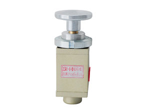 23R1-L8 / 23R1-L8D ปุ่มกดลมแบบ 3/2 ทาง พร้อมสปริงรีเทิร์น G404.430.0 (QY430) สีตามสั่ง รองรับ OEM - Product Image 1