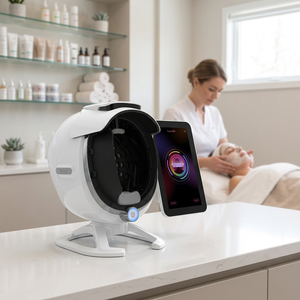 เครื่องวิเคราะห์ผิวหน้าด้วย AI 8 สเปกตรัม ระบบวิเคราะห์ผิวหน้าด้วยภาพถ่าย 17 ตัวชี้วัด เครื่องสแกนกระจกวิเศษสำหรับร้านเสริมสวย สปา และคลินิก - Product Image 1
