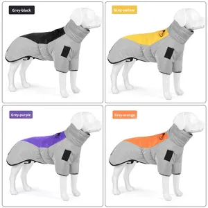 Chaqueta de Invierno para <span class=keywords><strong>Perro</strong></span> Grande, <span class=keywords><strong>Perro</strong></span> Pastor <span class=keywords><strong>Belga</strong></span>, Reflectante, Cálida, de Poliéster, Impermeable, Acolchada y Gruesa - Product Image 1