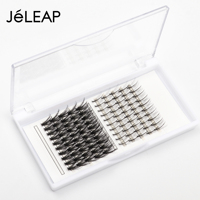 Extensions de cils faites à la main, volume russe thermocollé, fibre synthétique PBT coréenne, légères, douces, confortables, pour usage en salon de beauté