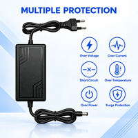 Adaptateur secteur de bureau fiable certifié CE FCC RoHS 10W 5V 2A avec prise EU pour caméra CCTV