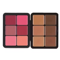 Crème blush, anticernes et palette de 12 teintes à fini naturel, marque privée d'usine, logo personnalisé disponible pour le maquillage professionnel