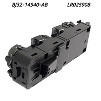 Interruptor Maestro de Elevalunas Eléctrico Lado del Conductor BJ3214540AB/BJ32-14540-AB LR025908 Compatible con Range Rover Evoque 2011-2019