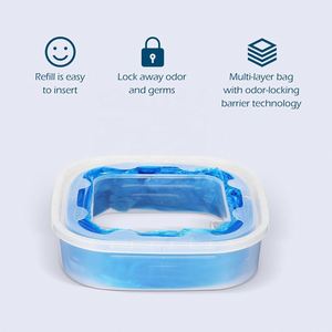 PE Manufacturer Diaper Pail Refill Bags Cat <b>Litter</b> <b>Box</b> Diaper Pails Baby Diaper Pail Refill Bags - Product Image 1
