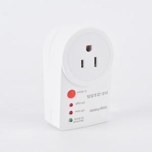 Protector de Voltaje para Enchufe Americano de 120V 16A, Protección para Refrigerador, Autoprueba, KE-2155 - Product Image 1
