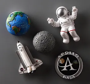 Magnete per Frigorifero 3D <span class=keywords><strong>NASA</strong></span> USA, Souvenir in Resina da Collezione, Regalo Magnetico - Product Image 1