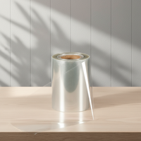 Promotion décorative lisse de film transparent adapté aux besoins du client de feuille d'APET avec l'utilisation chimique matérielle molle de LLDPE étanche à l'humidité
