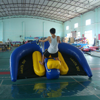 Bateau Gonflable Poisson Volant de Haute Qualité pour Jeux Aquatiques, Bateau Banane Gonflable pour Amusements Estivaux, Fabrication OEM