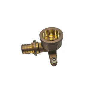 CW617N pipa kuningan fitting Pex kopling adaptor dengan benang internal untuk Pipa pex gaya Rusia dari Tubomart OEM dengan