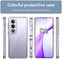 Coque de téléphone transparente colorée pour Oneplus 11 12 13 étui de protection mobile en acrylique dur pour Oneplus ACE 3V CE4