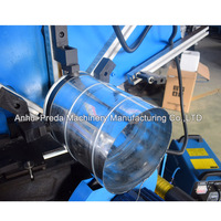 Machine automatique de formage de conduits d'air en spirale Preda avec découpe à la scie, puissance 5,5+4 kW, épaisseur de tôle 0,5-1,2 mm