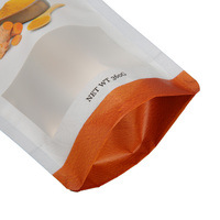 Op maat gemaakte gelamineerde staande pouch zak voor noten en gedroogd fruit met ritssluiting, plastic verpakking, gesealde zak