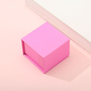 Pink White Bracelet Ring Necklace Luxury Cardboard Magnetic Jewelry <b>Shipping</b> Boxes Magnetic Closure Paper Jewelry Packaging <b>Box</b> - Product Image 6