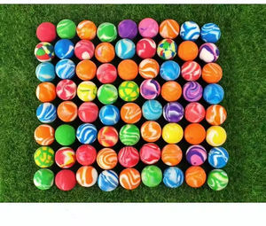 Coloré haut rebond 27mm 32mm 45mm 49mm 60mm enfants balles rebondissantes jouet de sport balles rebondissantes en caoutchouc pour les enfants - Product Image 4