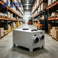 Déshumidificateur industriel à adsorption haute efficacité Wetwells MCH-350XF-02, nouveau, 220V, 2kg/h, avec rotor déshydratant fixe, pour laboratoire