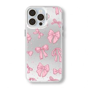 เคสโทรศัพท์สไตล์ SE INS โบว์สีชมพูคุณภาพสูง, เคสใส่รวมทุกอย่างสำหรับ iPhone 11 13 14 15 16 PRO MAX 12 plus XS XR SE - Product Image 6