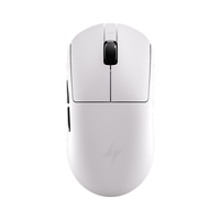 Souris de jeu sans fil ATK Dragonfly A9 PAW3395 SE blanche, légère, haute résolution, design ergonomique pour PC et ordinateurs portables, interface filaire