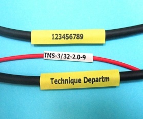 ปลอกมาร์กเกอร์สายหดด้วยความร้อน BSC-H PE สำหรับการพิมพ์ฉลากลวดและแท็กเครื่องหมายสายเคเบิล - Product Image 4