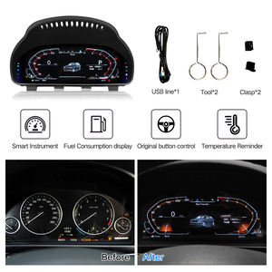 宝马5 6 7系列GT F07 F10 F11 F18 F06 F12 F13 F01 F02 F03 X3 X4 F26 X5 F15 X6 F16的12.3英寸液晶数字仪表组 - Product Image 4